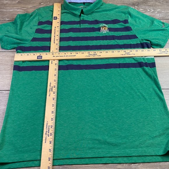 Nike Golf Polo 2016 US Open Oakmont XL Green Dri-Fit Performance Standard Fit - Picture 6 of 6